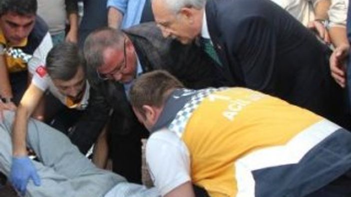 Kılıçdaroğlu'nun önünde bayılan emekli o anı anlattı