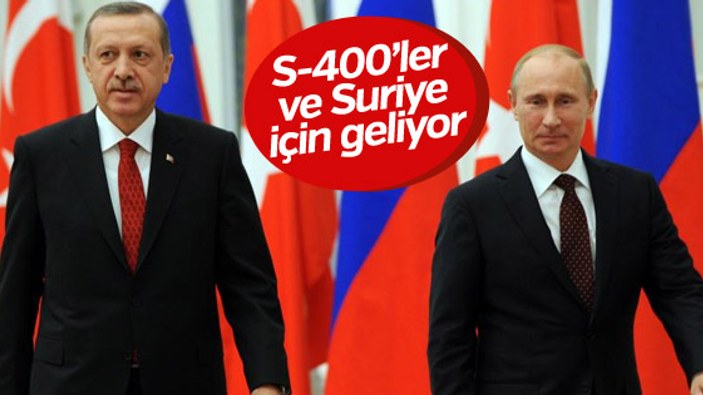 Cumhurbaşkanı Erdoğan ile Putin Türkiye'de görüşecek