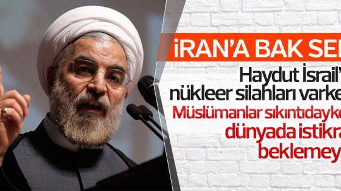 Ruhani: Nükleer anlaşmayı biz bozmayacağız