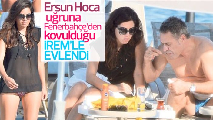 Ersun Yanal evlendi
