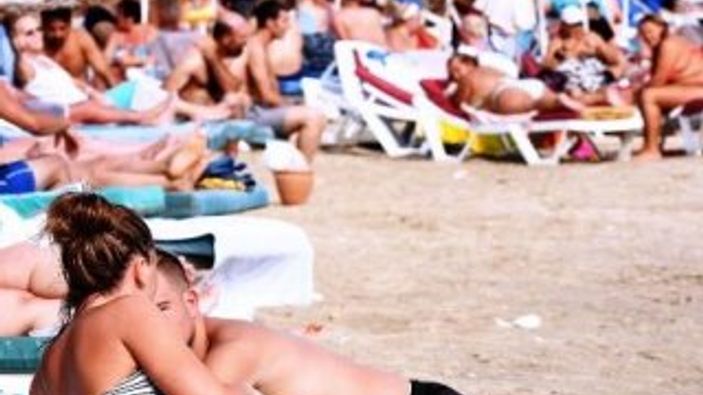 Bodrum plajları hala dolu