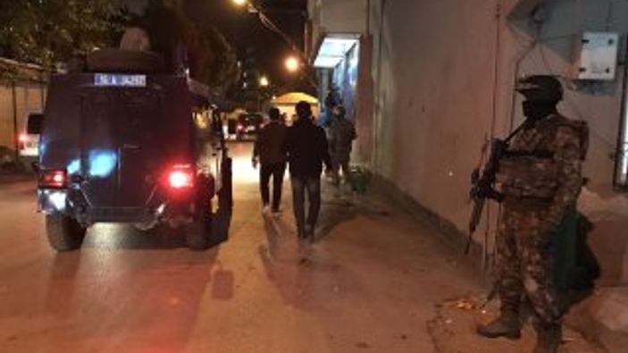 Bursa'da terör operasyonu yapıldı