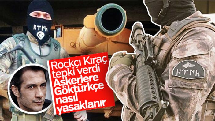 Göktürkçe yazılı armaların kaldırılmasına Kıraç'tan tepki