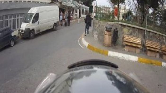 Hamile eşini döven koca hastaneden koşarak kaçtı