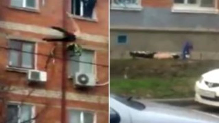Polisten kaçarken 5. kattan düştü