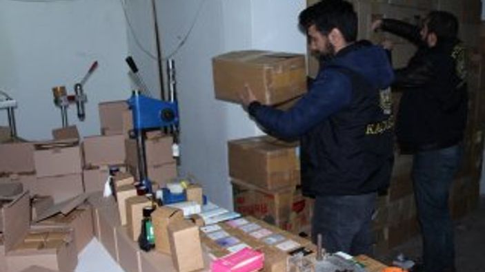 İstanbul’da 1 milyon liralık sahte parfüm operasyonu