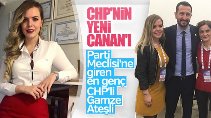 CHP'nin en genç PM üyesi: Gamze Pamuk Ateşli