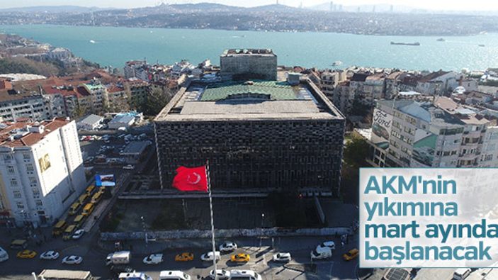 Atatürk Kültür Merkezi yıkım için gün sayıyor