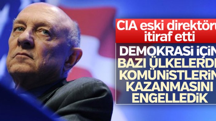 CIA eski direktörü: Bazı ülkelerde seçimlere karıştık