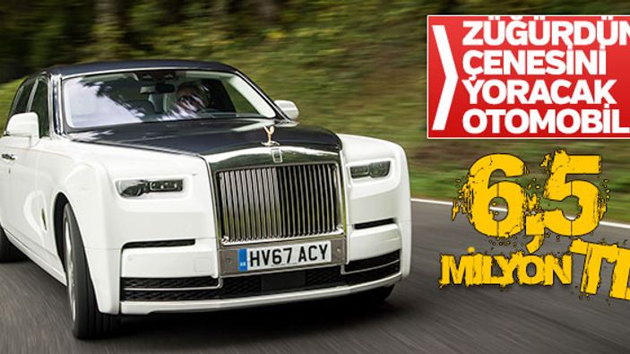 6,5 milyon liralık Rolls-Royce Türkiye'de 'yok' satacak
