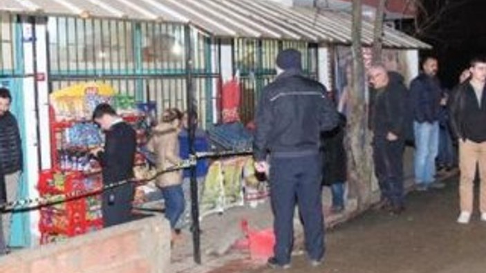 Tuzla'da soyguncular market sahibini vurdu