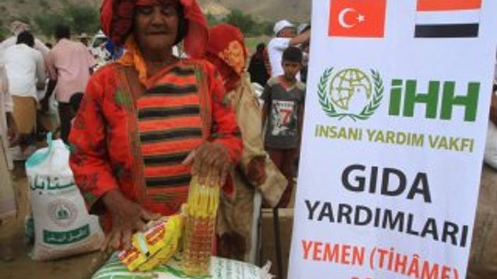 İHH'dan 13 bin Yemenli’ye acil yardım