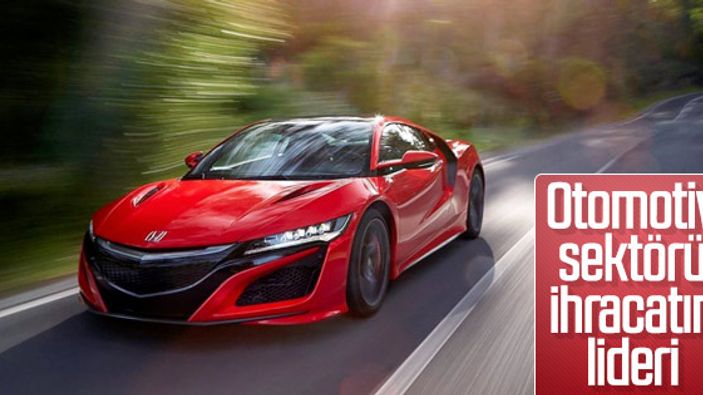 Otomotiv sektörü ihracatta liderliğini korudu