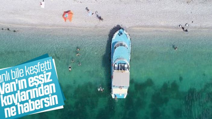 Van Gölü'nde yaz rotaları