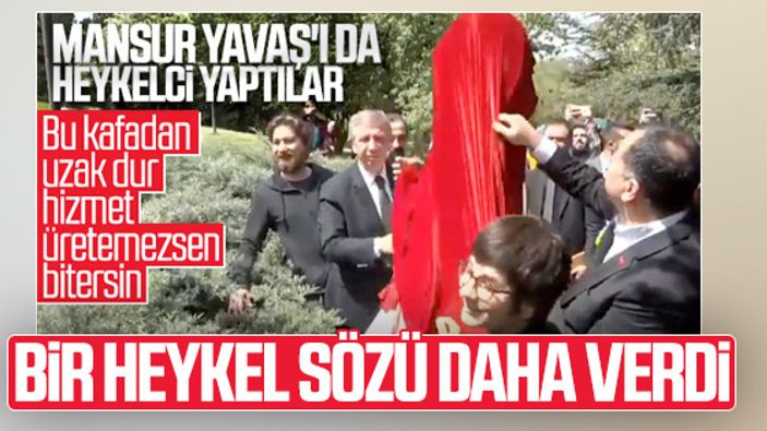Mansur Yavaş yine heykel dikme kararı aldı