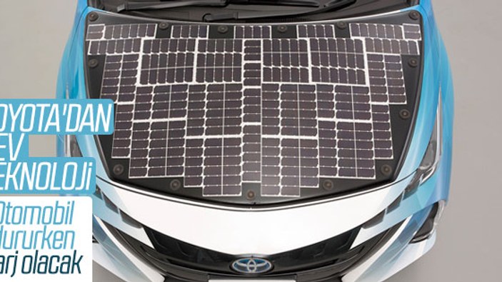 Toyota'nın güneş paneli teknolojisi