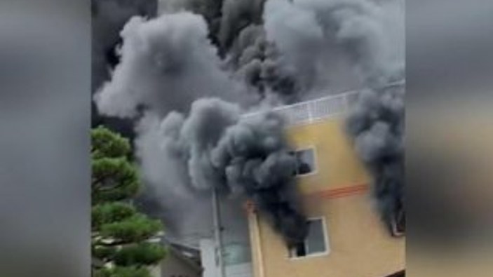 Japonya’da animasyon stüdyosunda yangın: 1 ölü