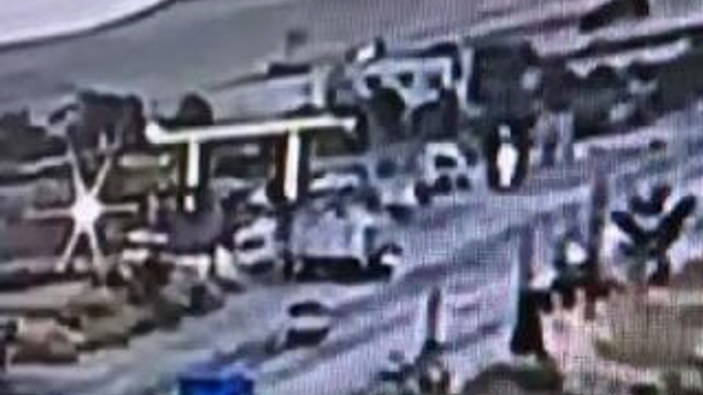 Tunceli'de 4 kişinin öldüğü kaza kamerada