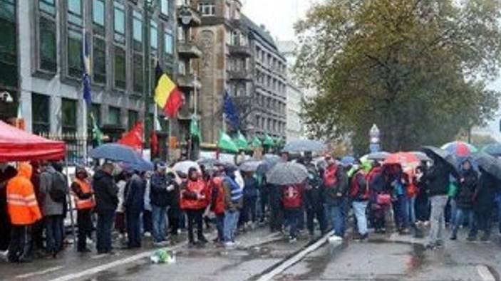 Belçika'da grev başladı