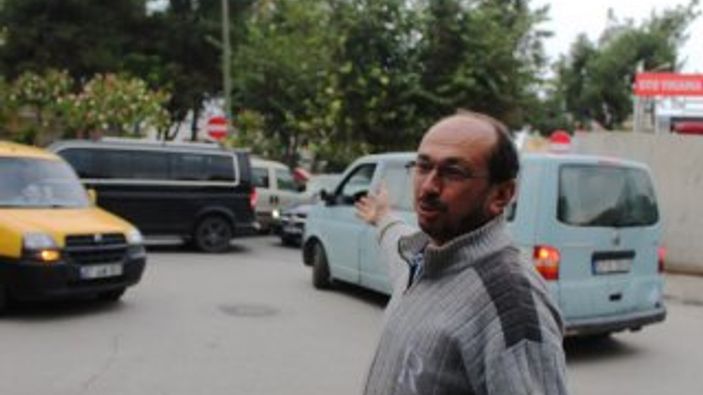 20 metrelik yolda yarım saatte 2 ceza yedi