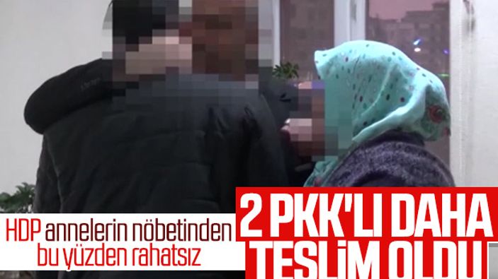 Evlat nöbetindeki ailelerden birinin daha oğlu döndü