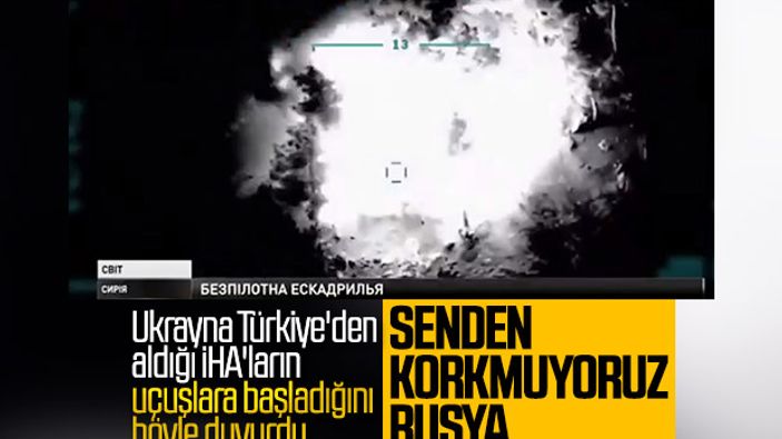 Ukrayna iHA'ların uçuşlarını başlattı
