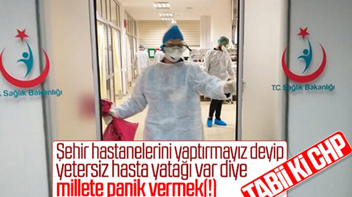 CHP'ye göre Türkiye'de hasta yatağı sayısı az