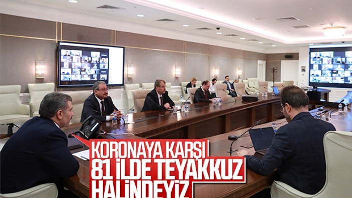Türkiye'de koronaya karşı mücadele kararlılığı