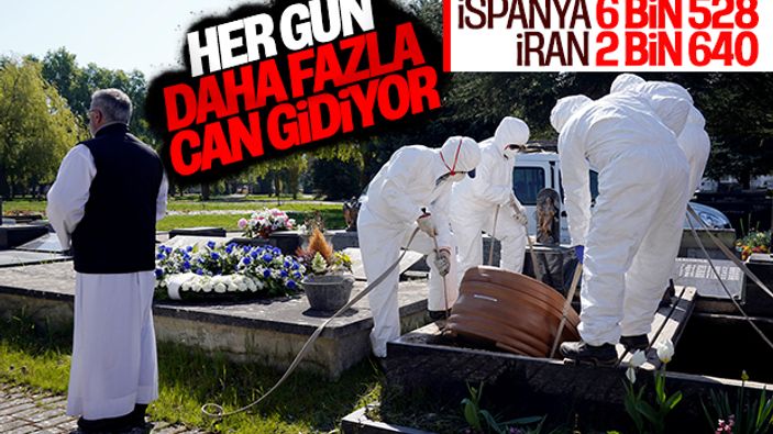 İran ve İspanya'da koronavirüs bilançosu artıyor