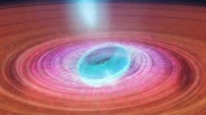 Bir kara delik plazma püskürterek yıldız oluşumunu engelliyor