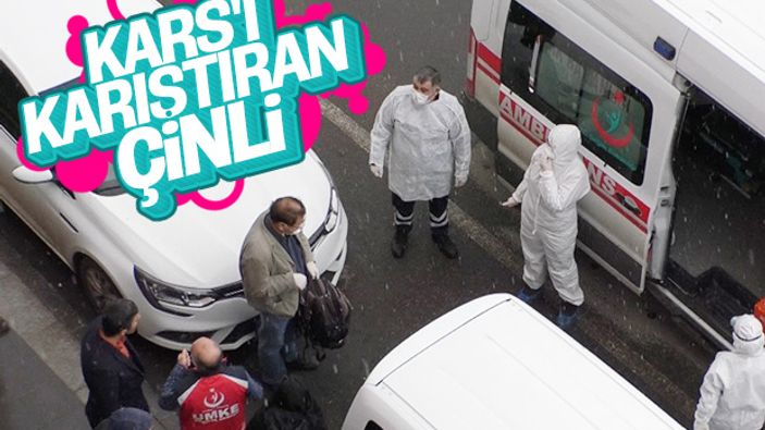 Kars'ta gezen Çinli turist gözetim altına alındı