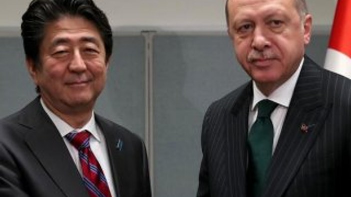 Erdoğan, Japonya Başbakanı Abe ile görüştü