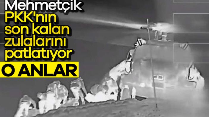 Hakurk'ta PKK'ya ait mağaralar ele geçirildi