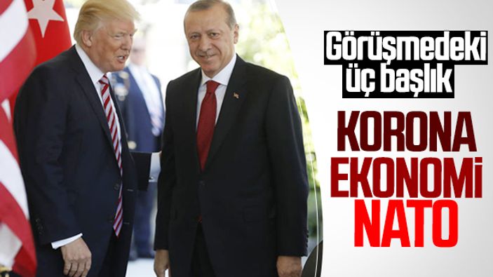 Erdoğan, Trump ile telefonda görüştü