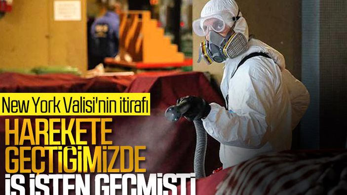 New York Valisi'nden korona itirafı