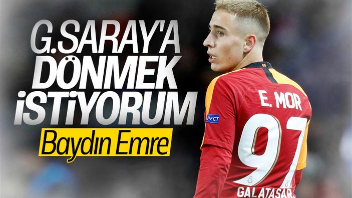 Emre Mor, G.Saray'a dönmek istiyor