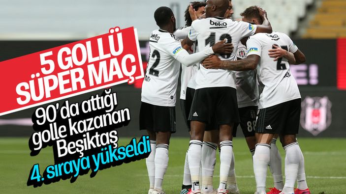 Beşiktaş, Kasımpaşa'yı zor da olsa devirdi