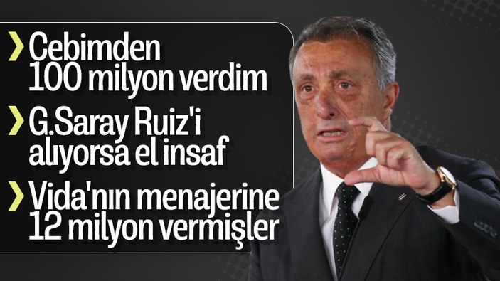 Ahmet Nur Çebi, Beşiktaş gündemini değerlendirdi
