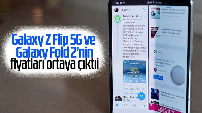 Samsung'un yeni katlanabilir telefon fiyatları belli oldu