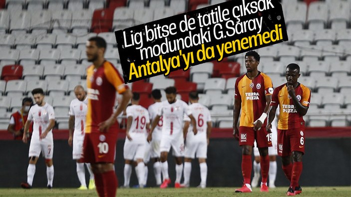 Galatasaray son dakikalarda yıkıldı