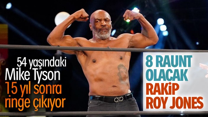 Mike Tyson, 12 Eylül'de ringlere dönüyor