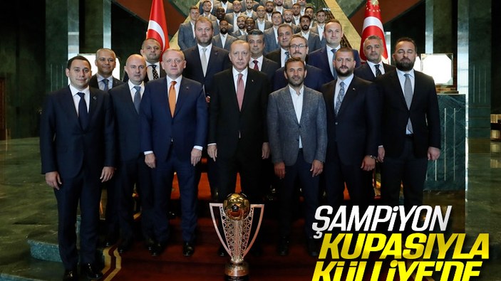 Erdoğan, Başakşehir’i kabul etti