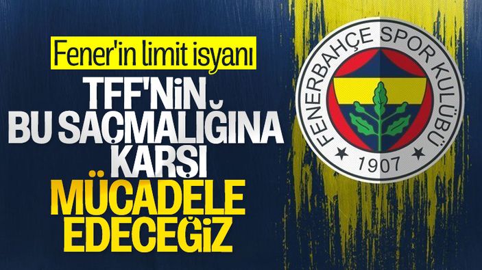 Fenerbahçe'den TFF'nin harcama limiti sonrası açıklama