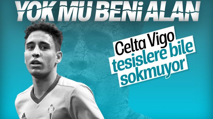 Celta Vigo, Emre Mor'u tesislere almadı