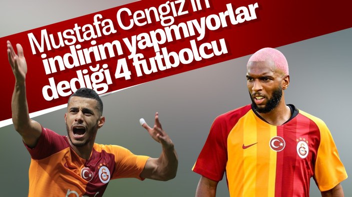 Galatasaray'da maaş indirimine gitmeyen futbolcular