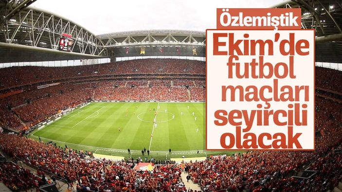 TFF: Ekim ayından itibaren sınırlı sayıda seyirci ile oynanılacak