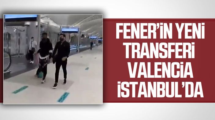 Enner Valencia, İstanbul'da