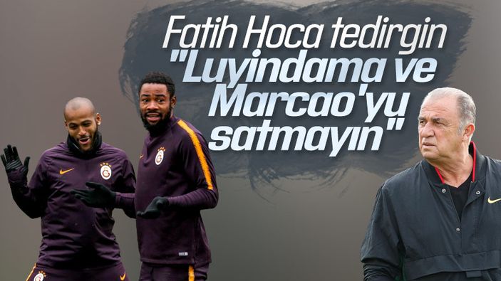 Fatih Terim'in yönetimden Luyindama ve Marcao isteği