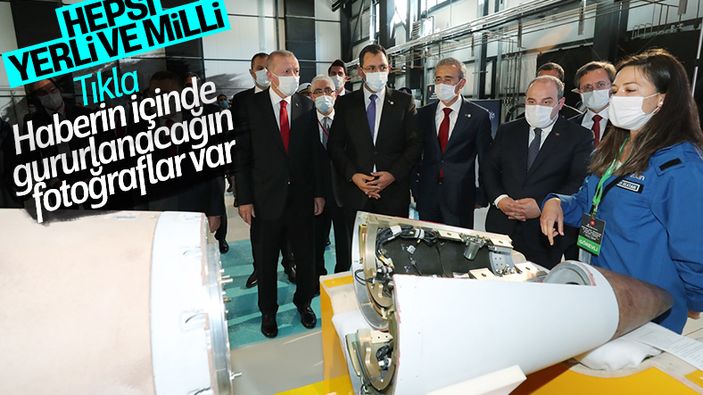 Cumhurbaşkanı Erdoğan Roketsan'da: Artık uzay ligindeyiz