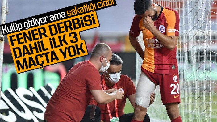 Emre Akbaba, Fenerbahçe derbisine yetişemiyor